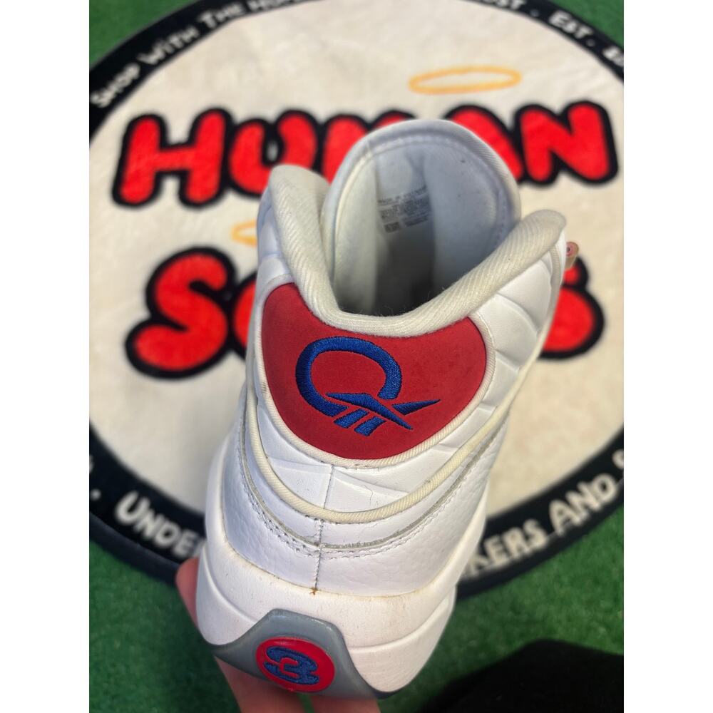 Reebok Question Mid ‘Red Toe 25th Anniversary’|Size 8.5/10W - Picture 5 of 6